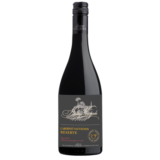 LAURENT MIQUEL HERTIGAGE CABERNET SAUVIGNON RESERVE - 75 CL